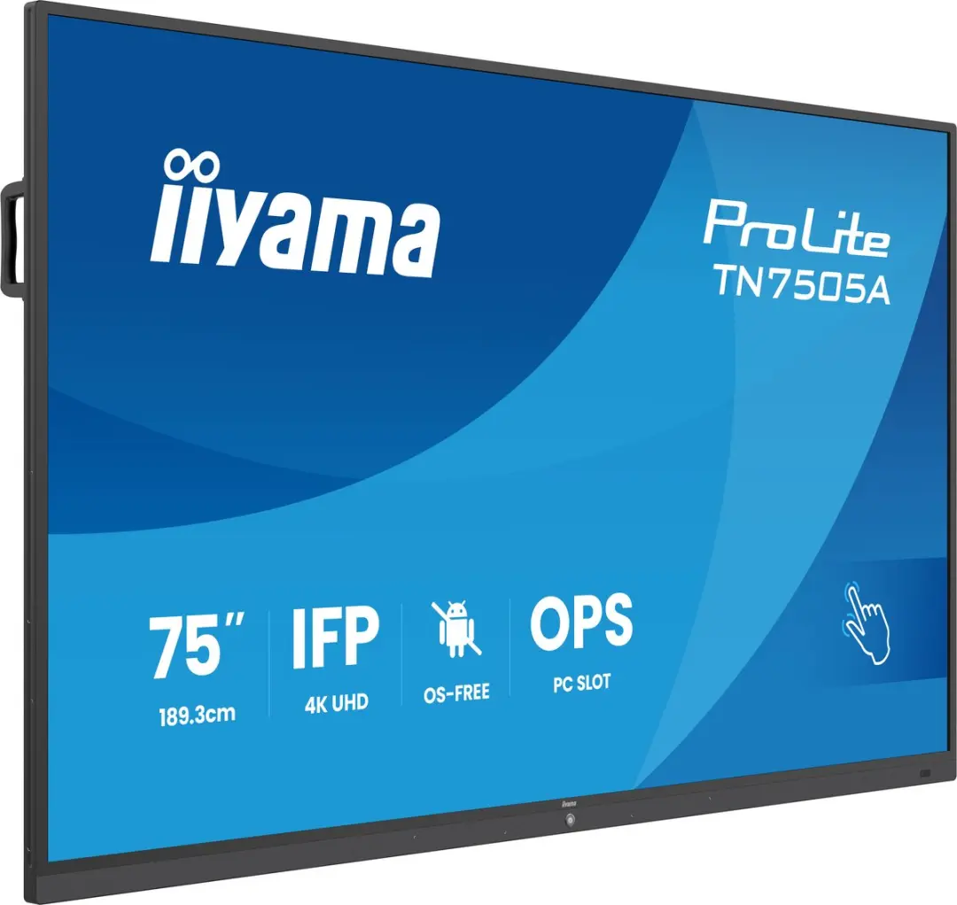 iiyama TN7505A-B1AG Interactief Touchscreen 74.5" 4K