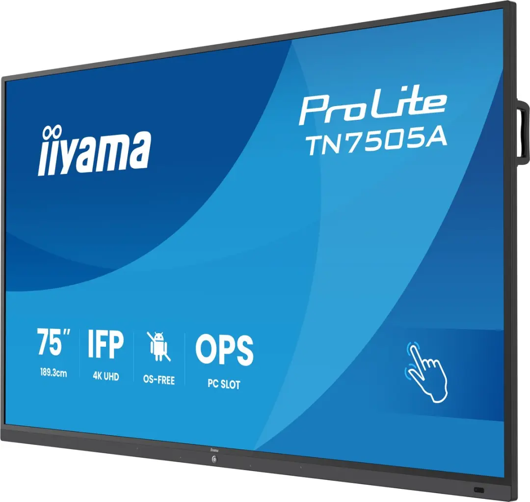 iiyama TN7505A-B1AG Interactief Touchscreen 74.5" 4K - 500 cd/m²