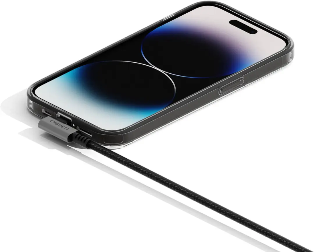 Cygnett USB-A naar Apple Lightning Kabel CY5108PCCSL - 1m - Zwart