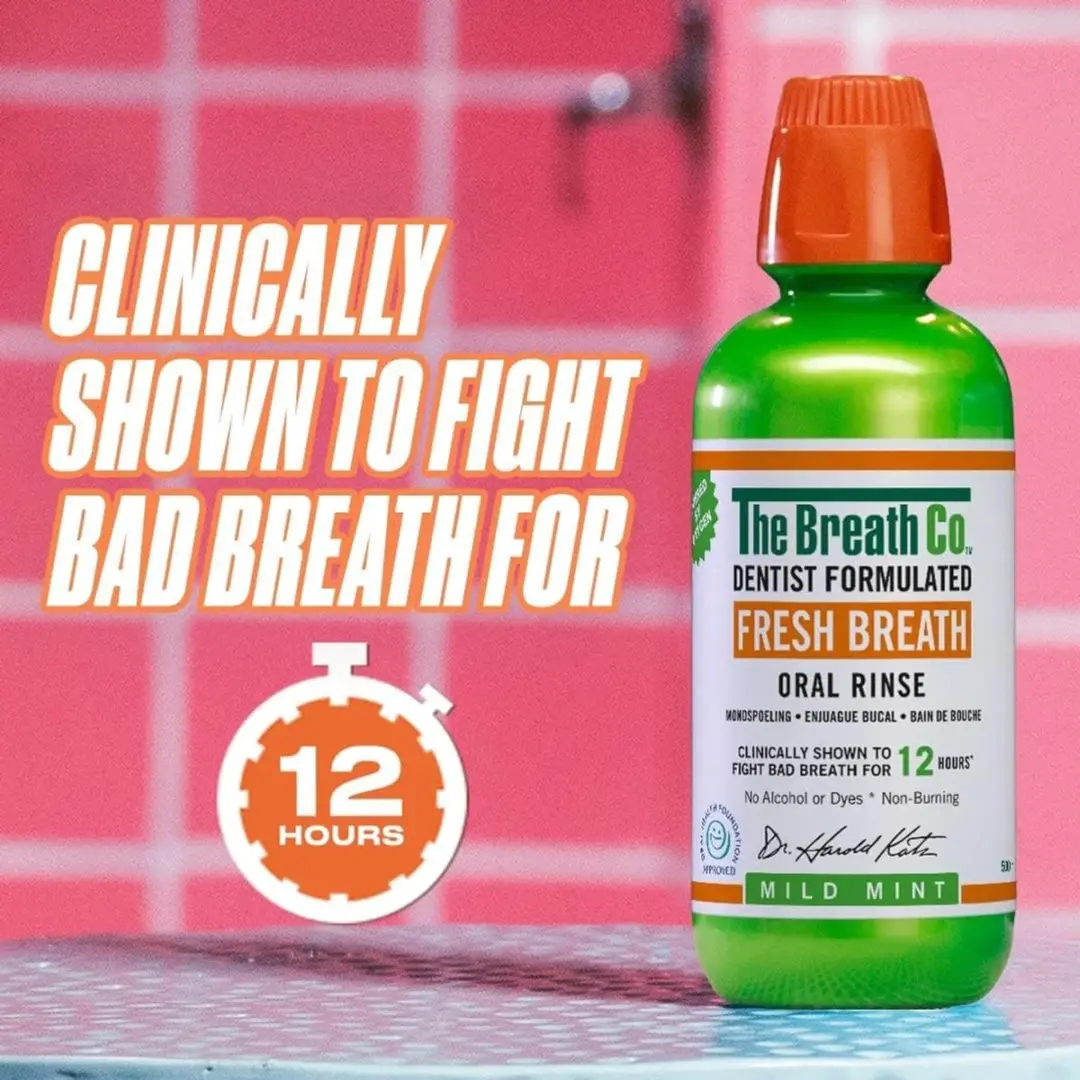The Breath Co Mondwater Mild Mint 500ml