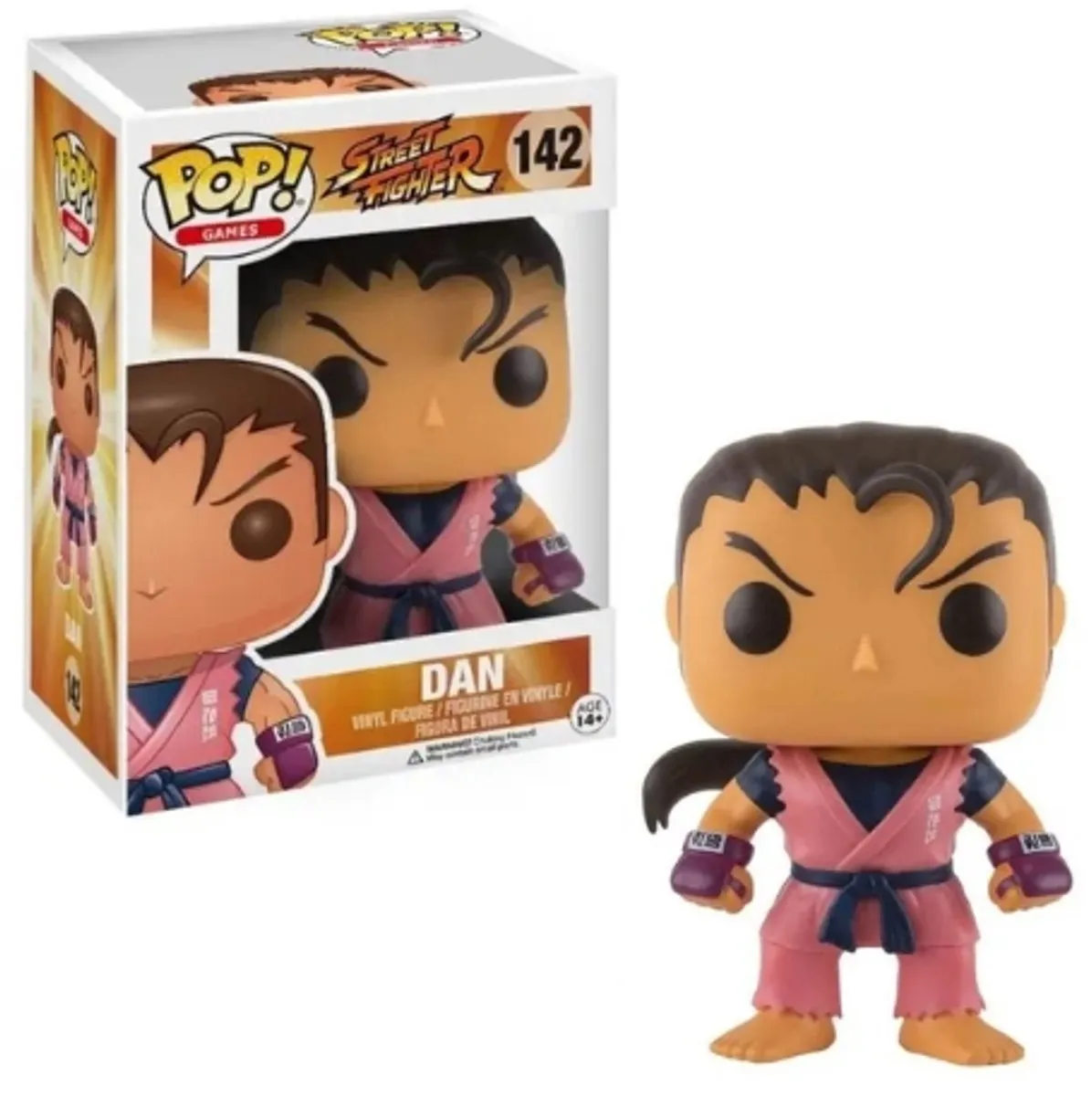 Funko Pop! Street Fighter Dan Verzamelfiguur - Bonte kleuren