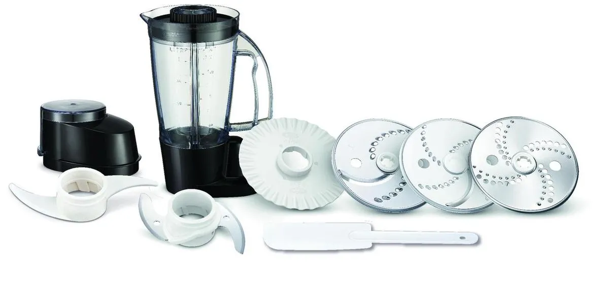 Moulinex Double Force FP546811 Keukenmachine 800W - Zwart