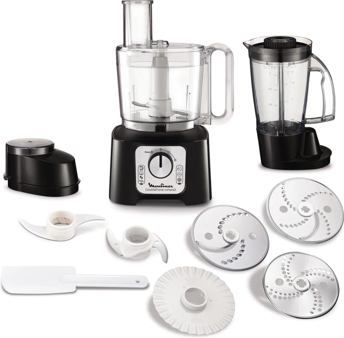 Moulinex Double Force FP546811 Keukenmachine 800W