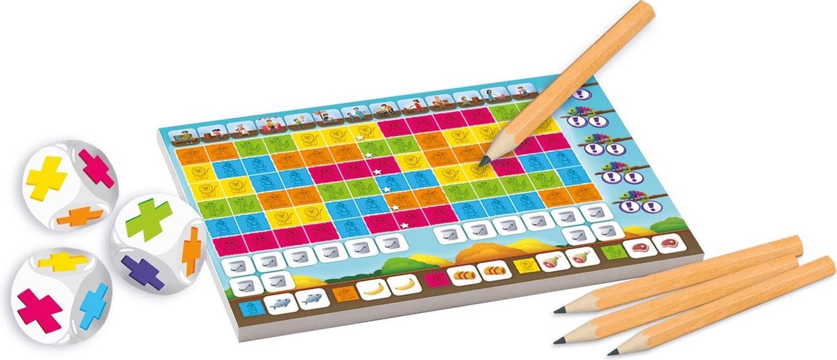 999 Games - Keer op Keer - Kids - Dobbelspel - Vanaf 5 jaar - Kinderspel - Gezelschapsspel - Educatief spel - Klein cadeautje