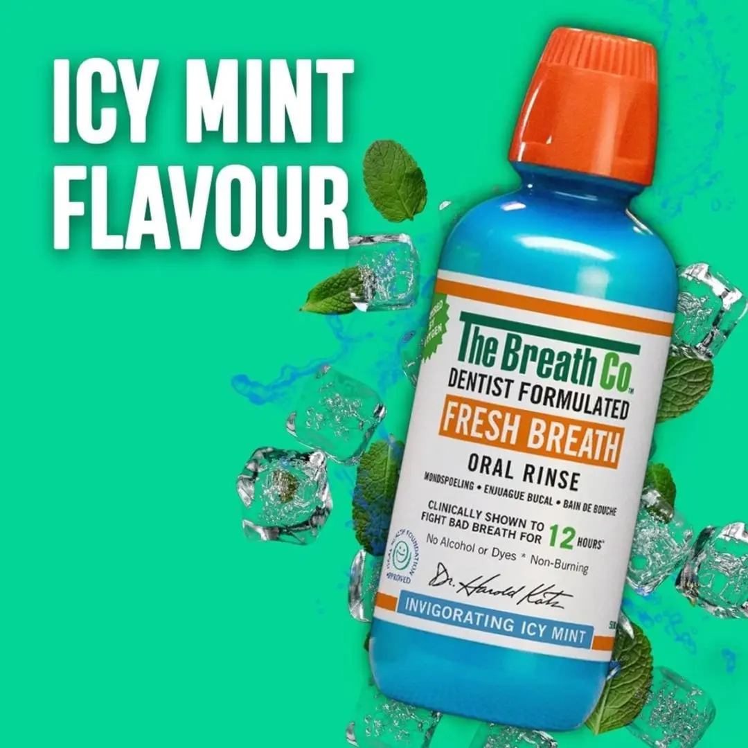 The Breath Co Mondwater Icy Mint 500ml
