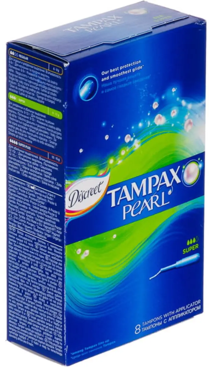 Tampax Pearl Tampons Super Absorberend
