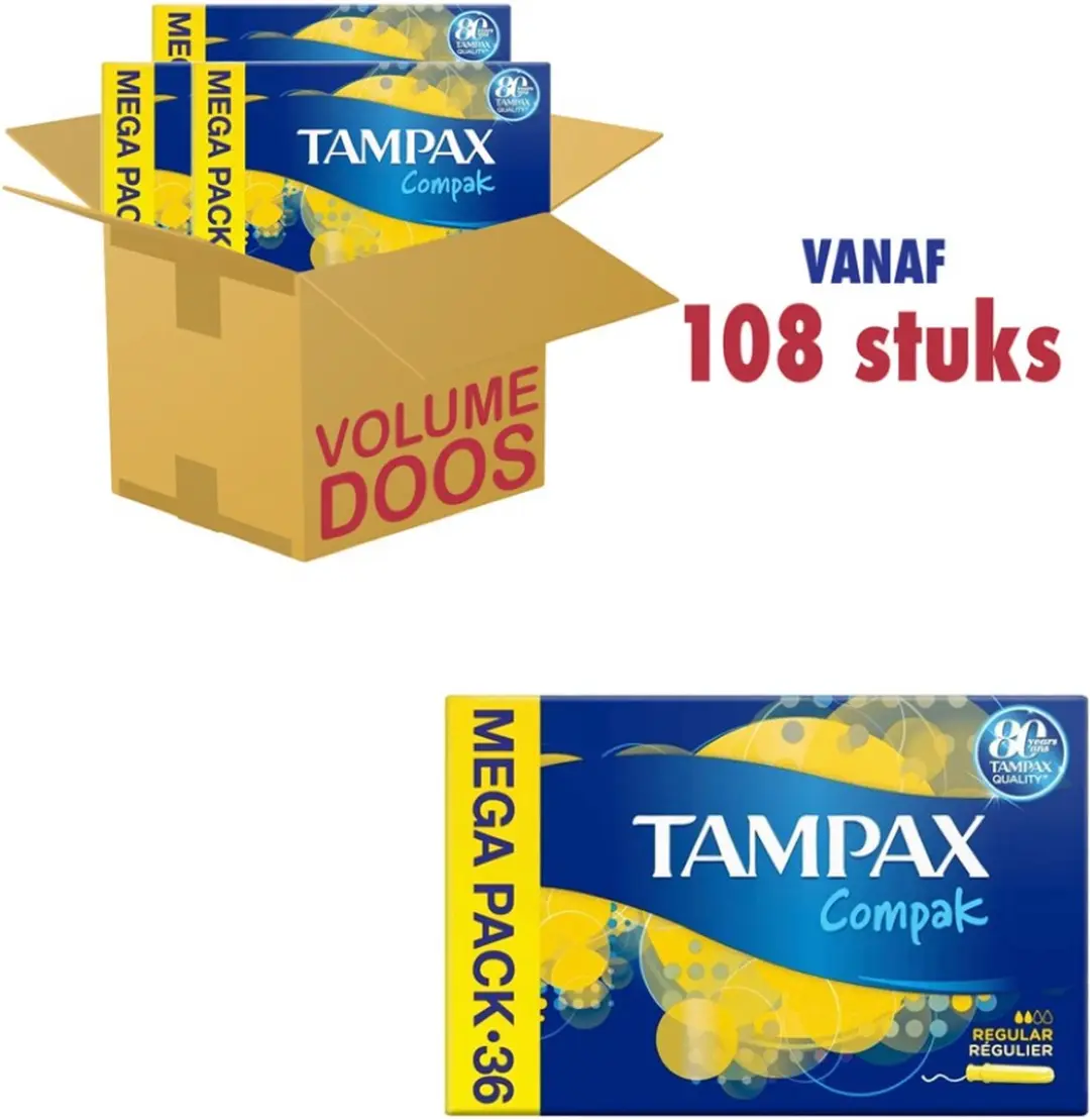Tampax Compak Regular