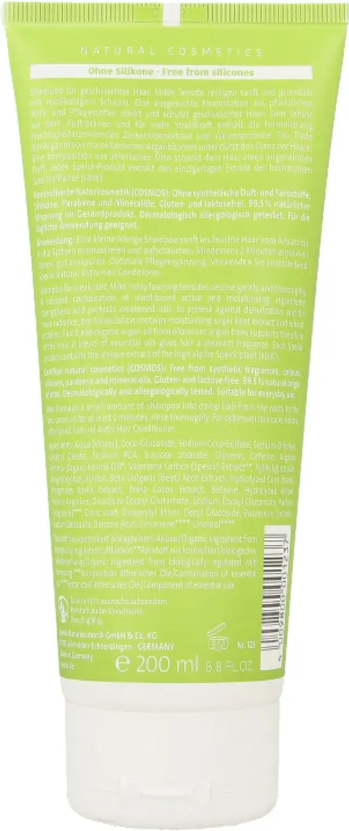 Speick Natural Aktive Shampoo Caffeïne 200ml