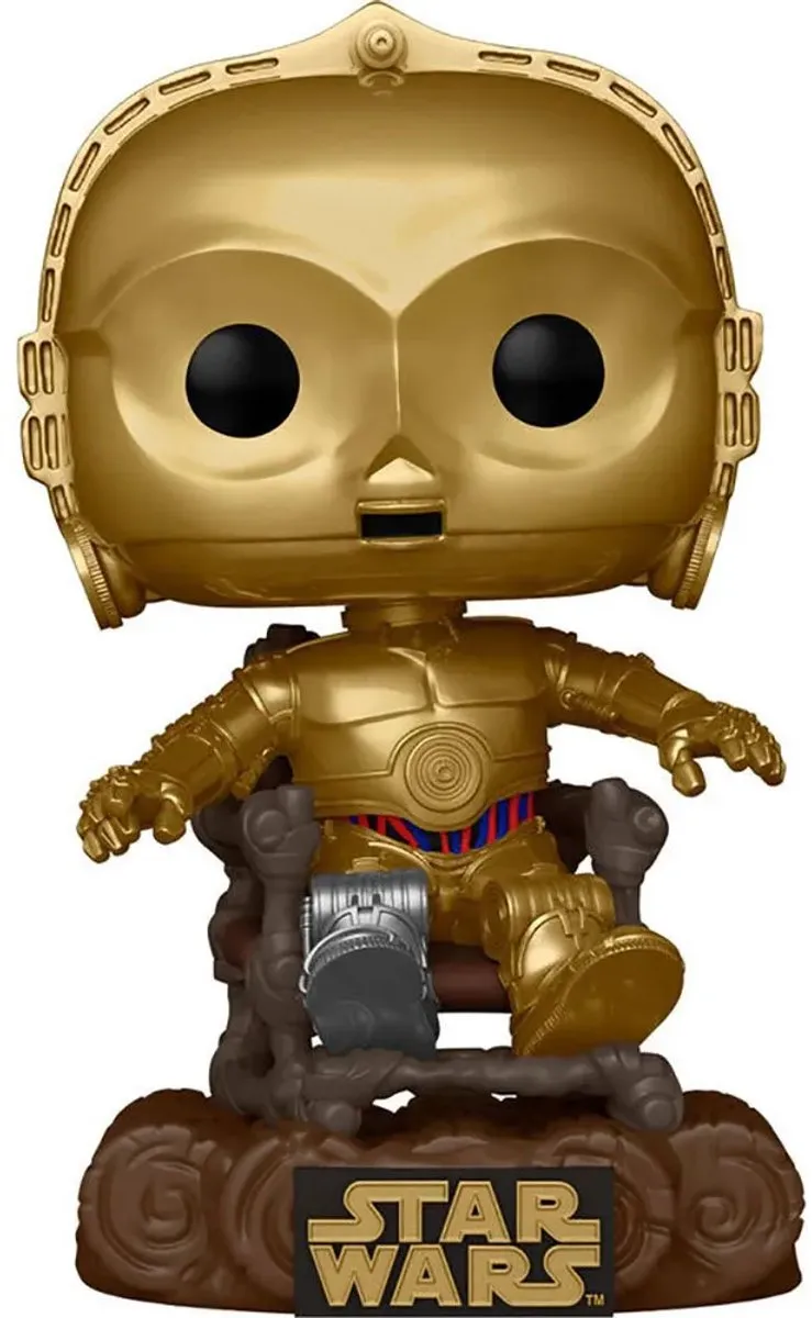 Funko Star Wars POP! C3PO in Chair - 9cm - Multicolor