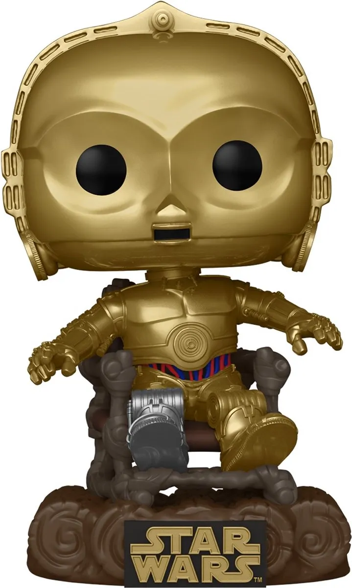 Funko Star Wars POP! C3PO in Chair - 9cm - Multicolor