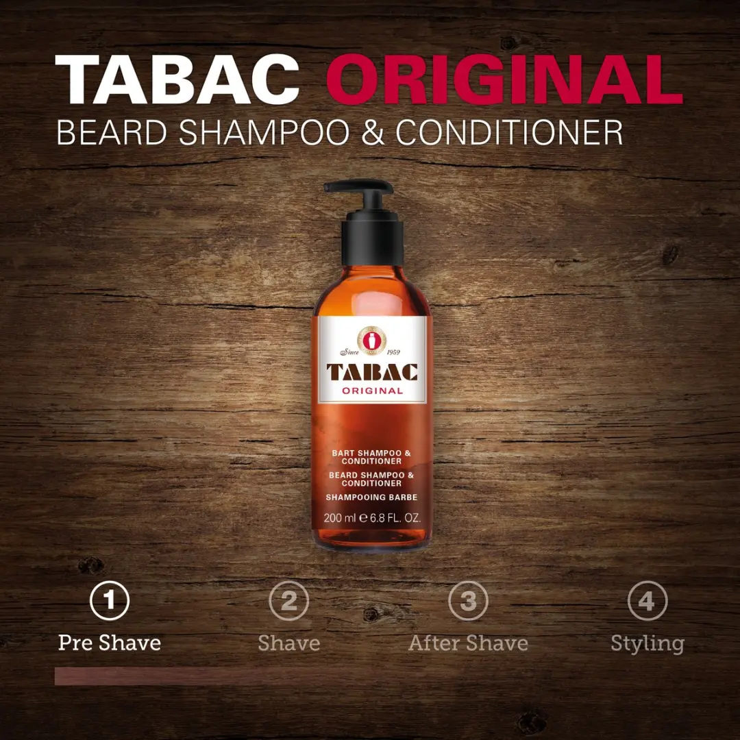 Tabac Original Beard Shampoo & Conditioner 200ml