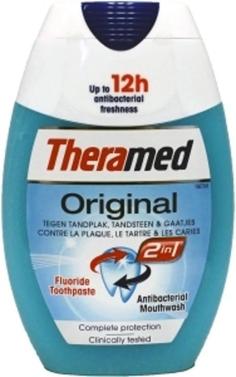 Theramed 2 in 1 Original Tandpasta 75ml