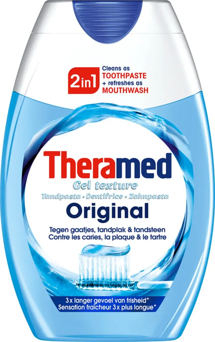 Theramed 2 in 1 Original Tandpasta 75ml