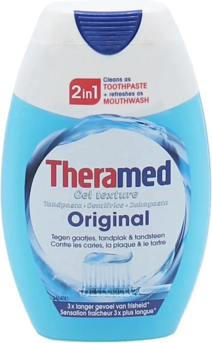 Theramed 2 in 1 Original Tandpasta 75ml