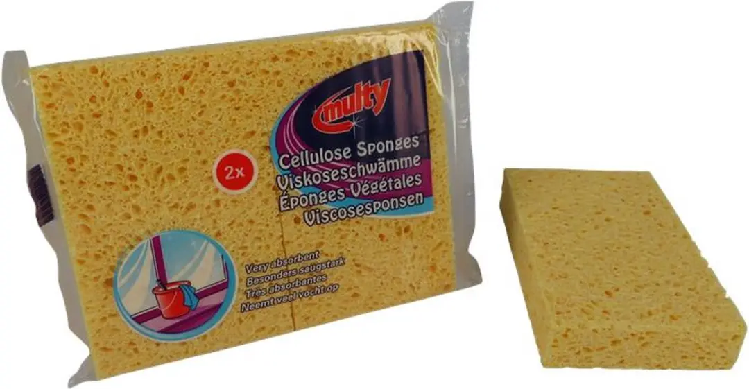 Source Balance Multy Viscose Huishoudspons Geel