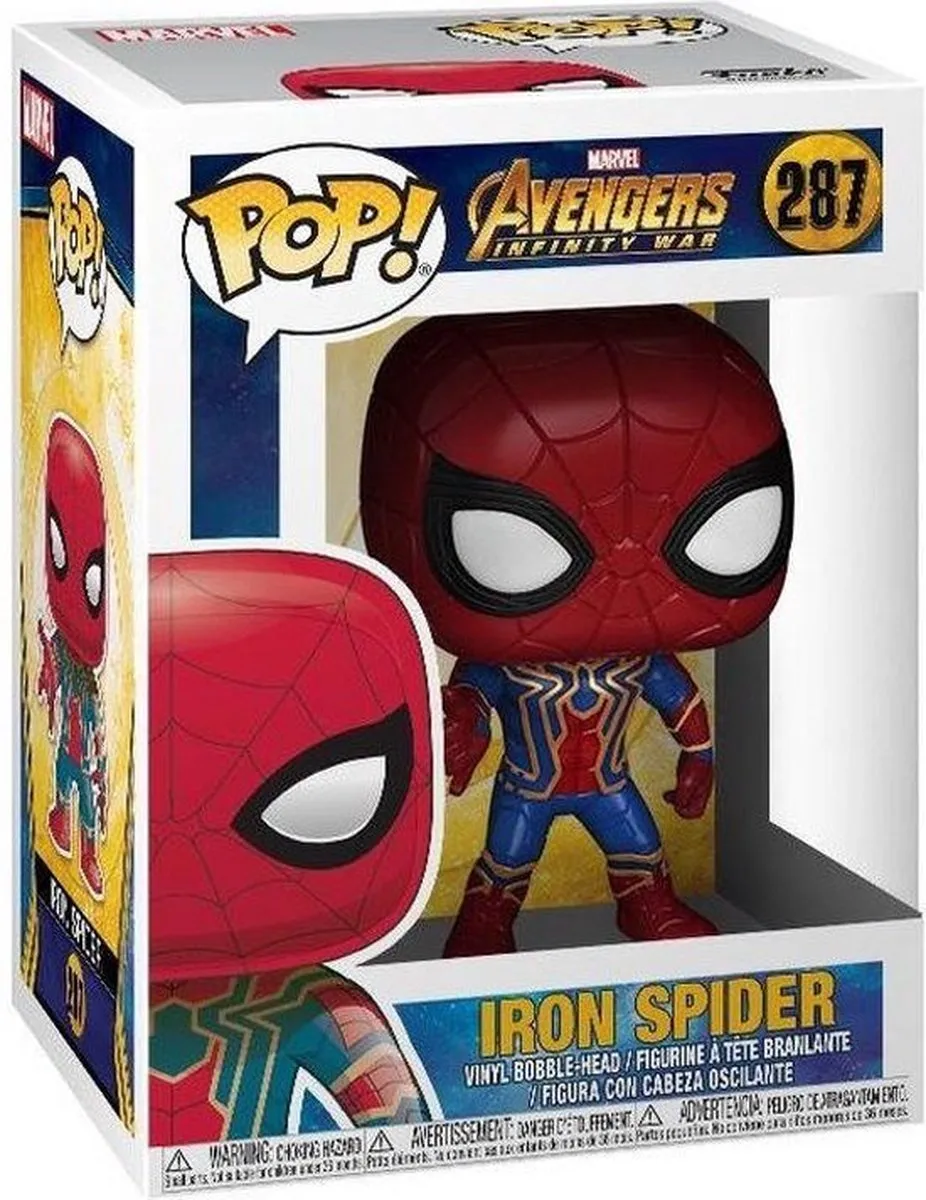 Funko Pop! Iron Spider Marvel Verzamelfiguur FUN26465 - 10cm - afbeelding 2 van 6