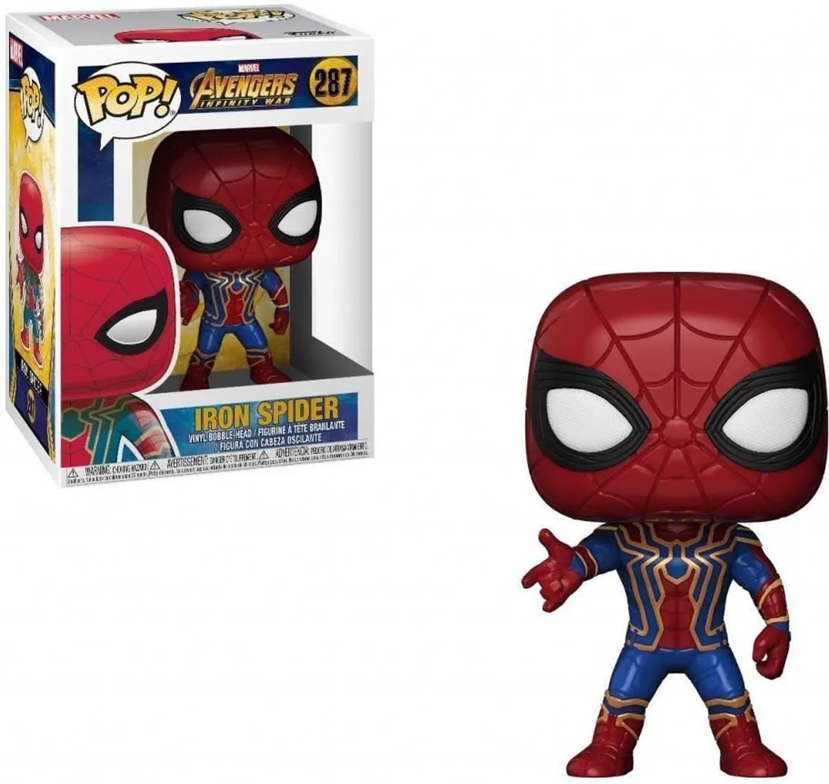 Funko Pop! Iron Spider Marvel Verzamelfiguur FUN26465 - 10cm - afbeelding 3 van 6