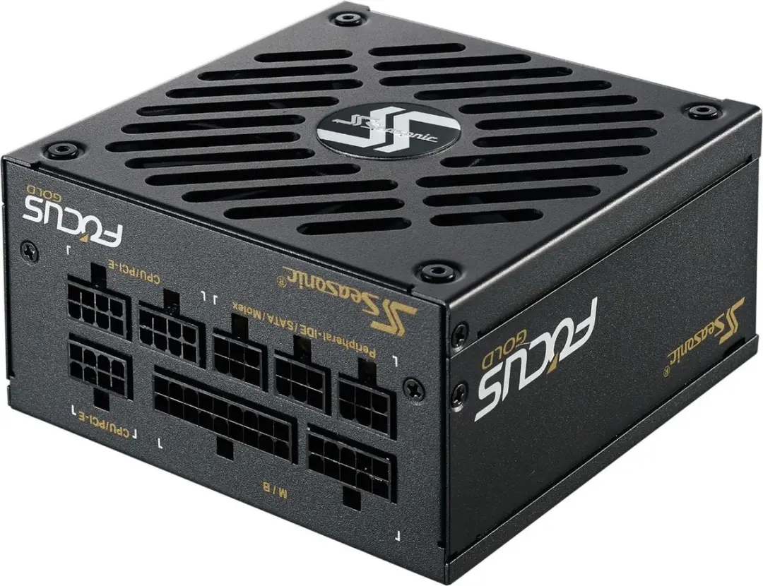 Seasonic Focus SGX Gold FOCUS-SGX-650 Voeding - 650W - Zwart