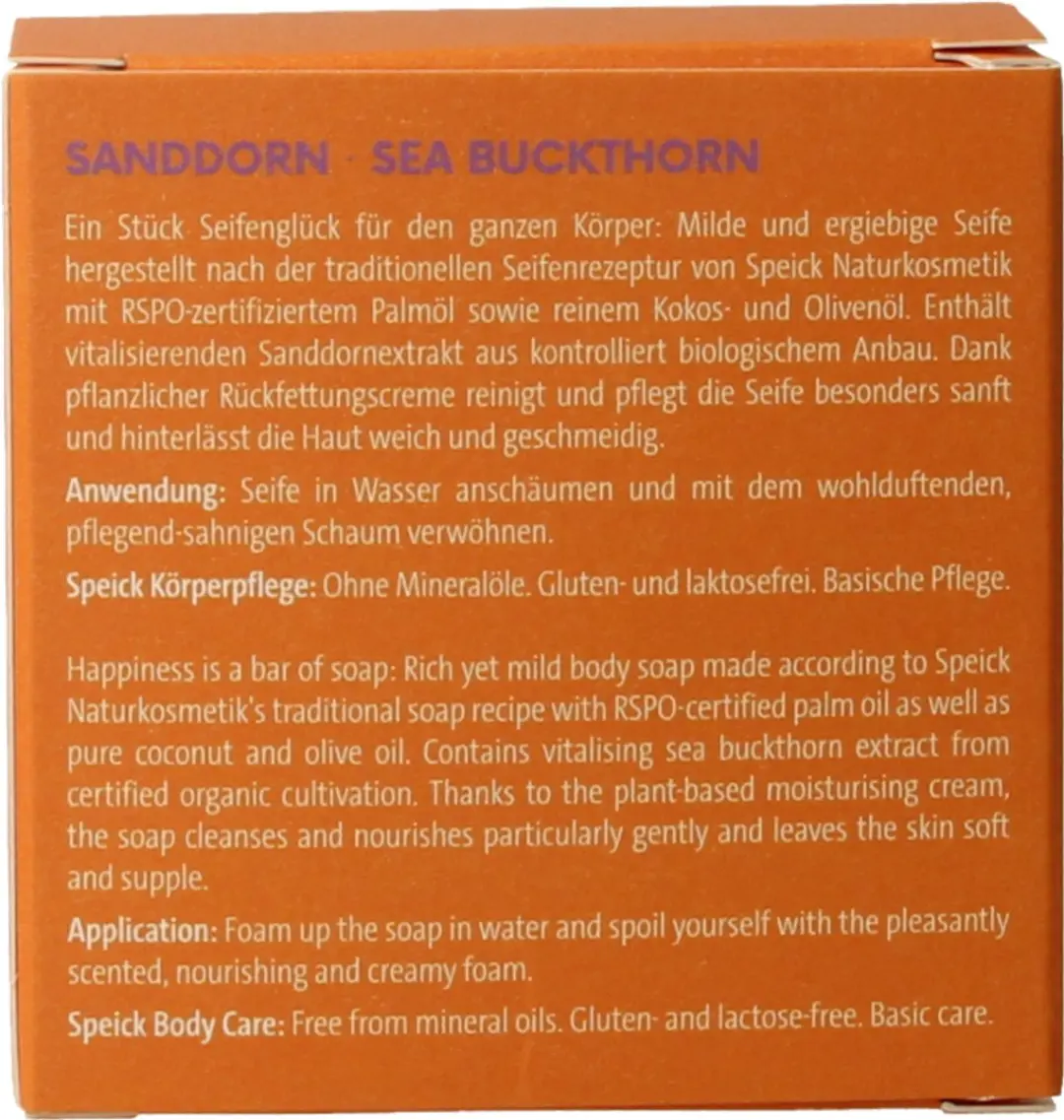 Speick Duindoorn Zeep 100ml