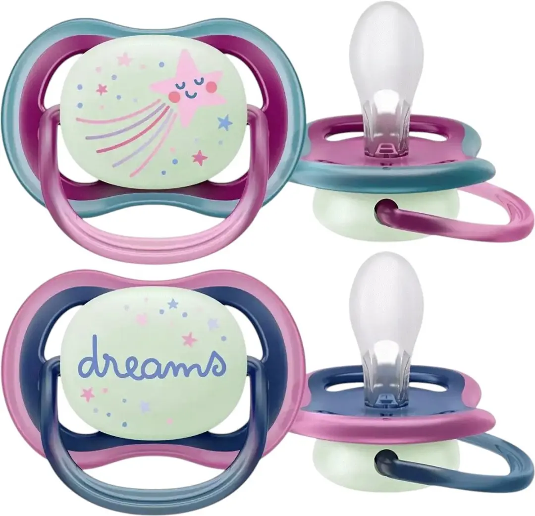 Philips Avent Ultra Air Orthodontische Fopspenen 6-18 Maanden - Blauw - 2 Stuks - afbeelding 3 van 4