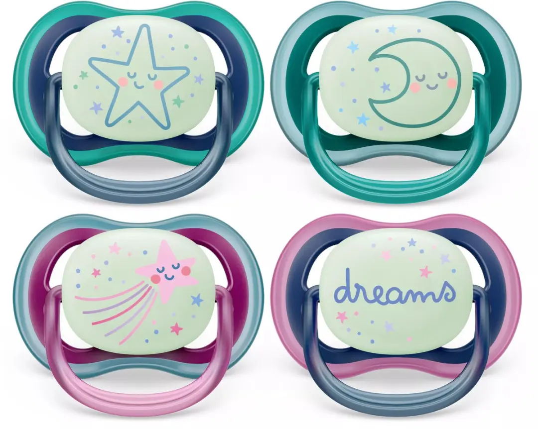 Philips Avent Ultra Air Orthodontische Fopspenen 6-18 Maanden - Blauw - 2 Stuks - afbeelding 4 van 4