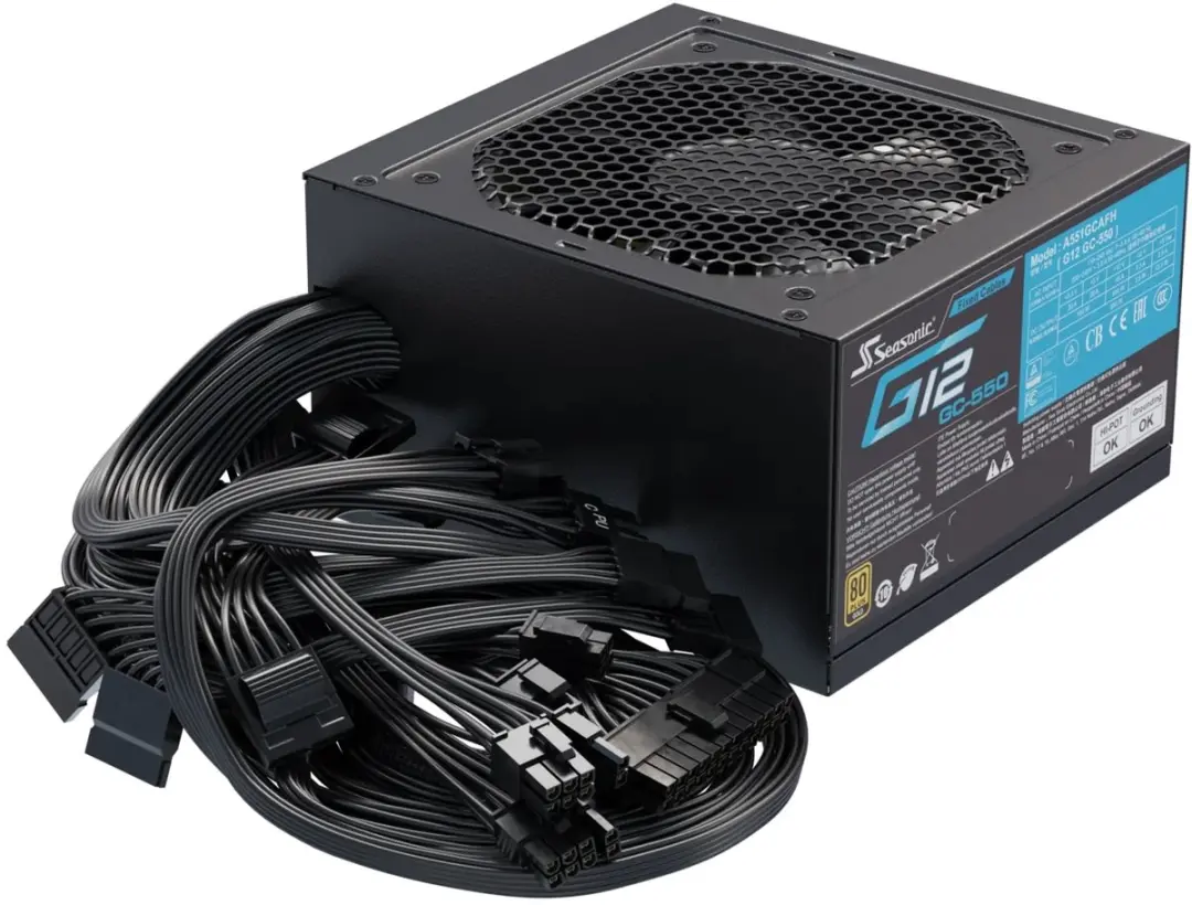 Seasonic G12 GC-750 Voeding 750W - Zwart