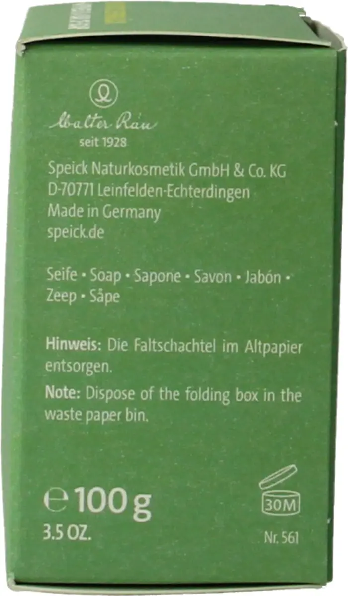 Speick Phytokosma Calendula Zeep 100ml
