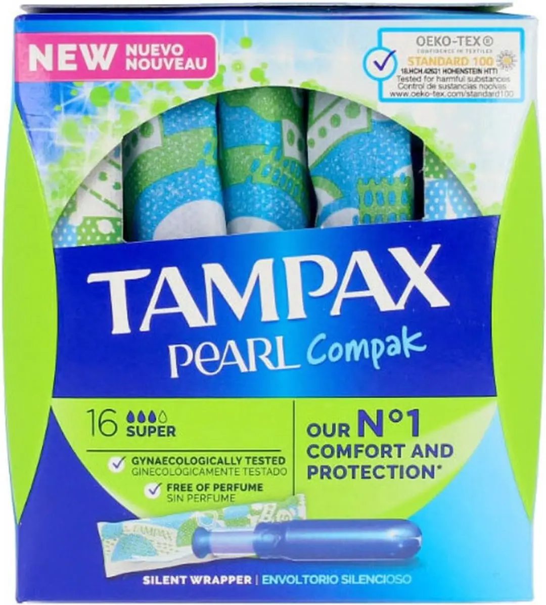 Tampax Pearl Compak Super Tampons