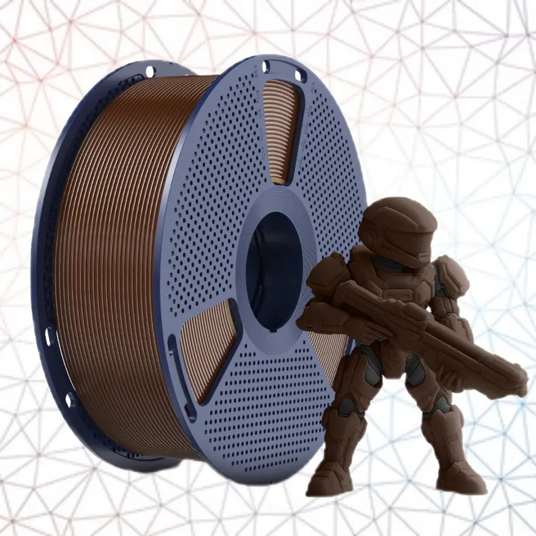 Sunlu PLA+ Chocoladebruin 3D Printerfilament 1kg - 1.75mm