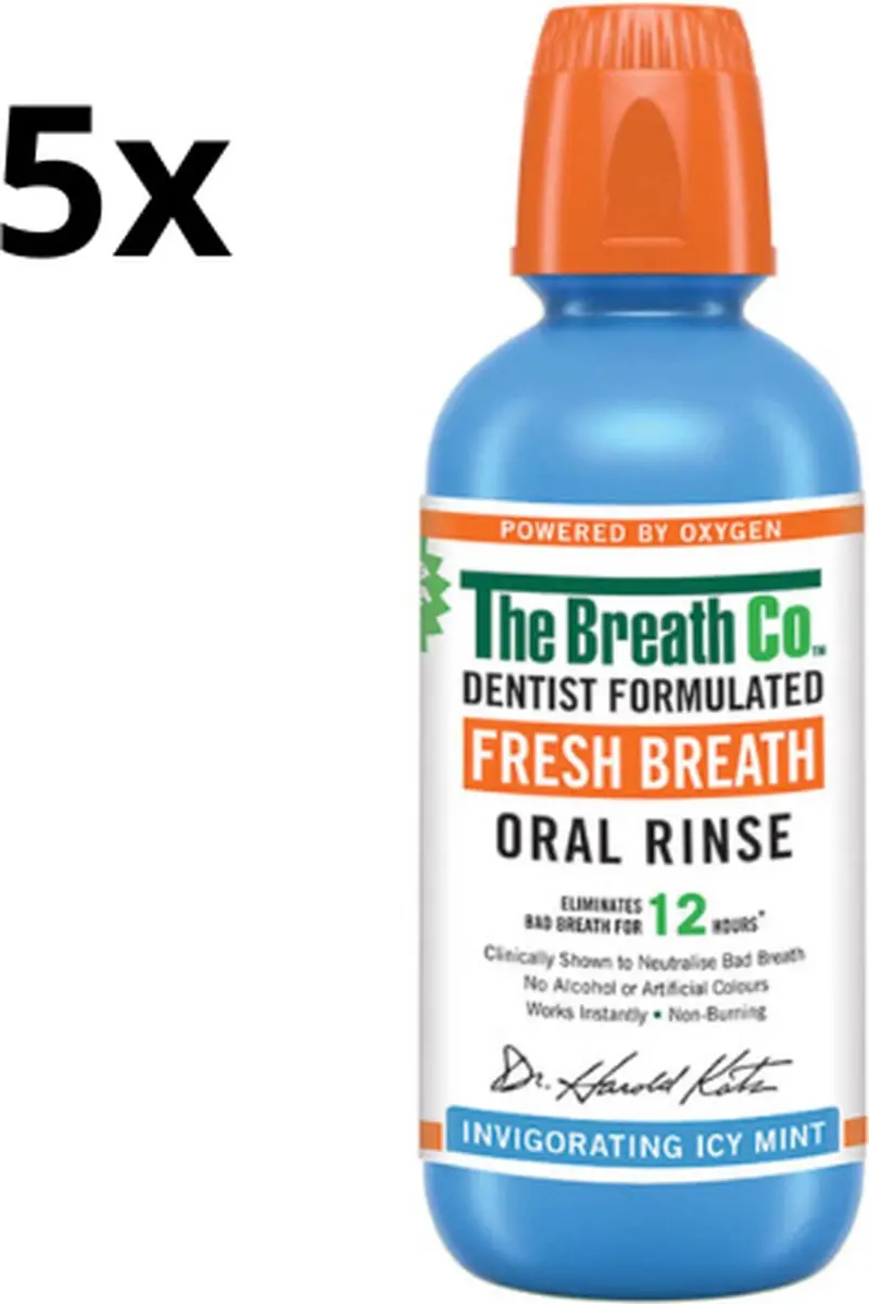 The Breath Co. Mondwater Icy Mint 500ml