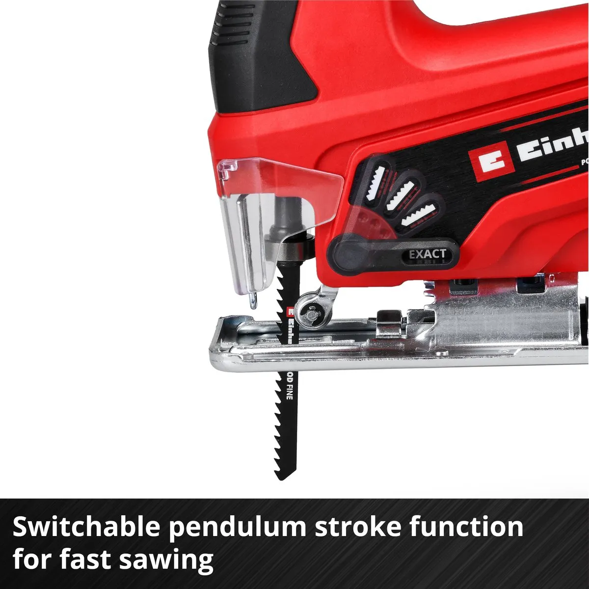 Einhell TC-JS 18 Li Solo Decoupeerzaag - 2700 min⁻¹ - Incl. zaagblad