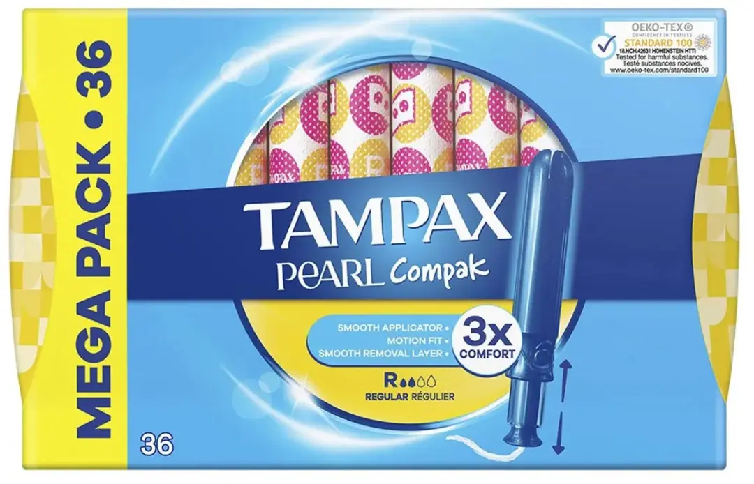 Tampax Pearl Compak Regular Tampons - 36 Stuks