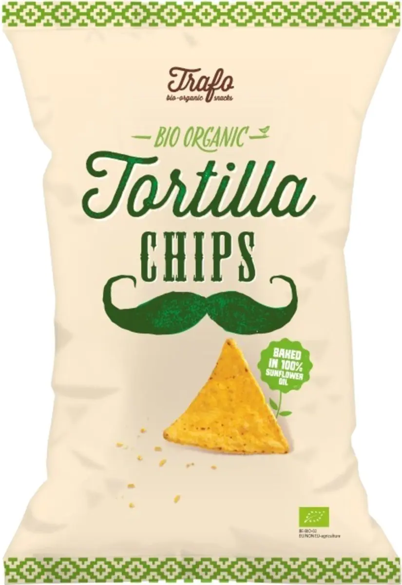 Trafo Corn Tortilla Naturel Bio Chips 200g
