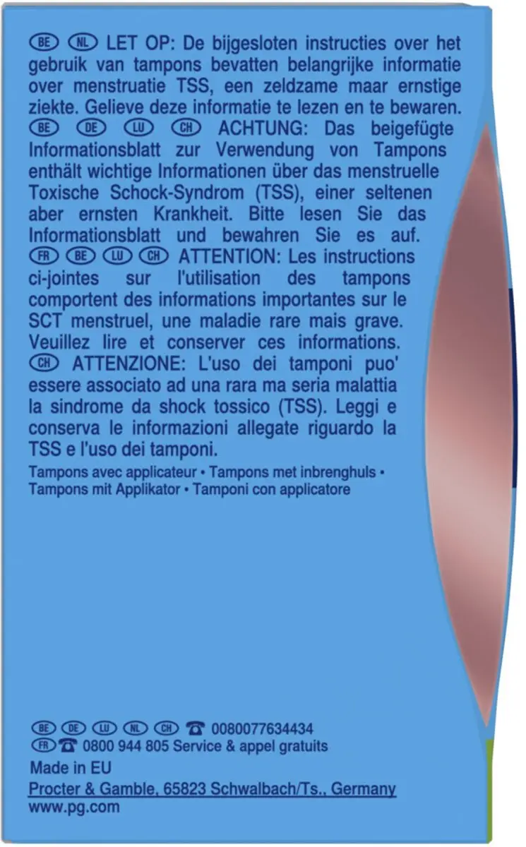 Tampax Pearl Compak Super Tampons - 18 Stuks