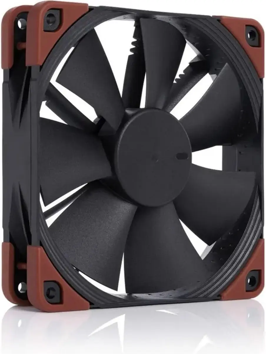 Noctua NF-F12 iPPC-24V-3000 Ventilator 120mm - Zwart/Bruin