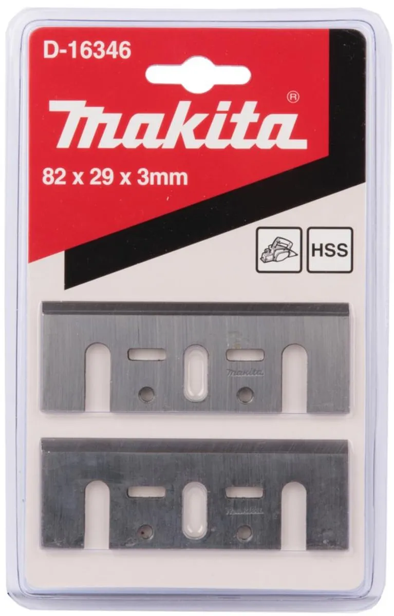 Makita HSS Schaafbeitels D-16346 - 82mm - Wit