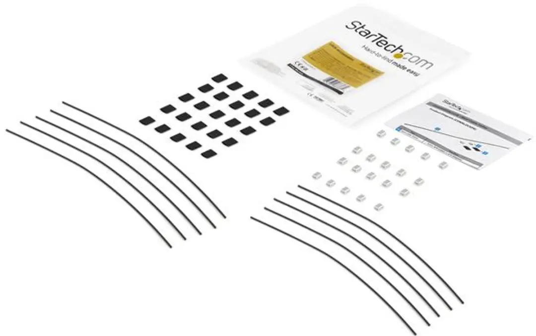 Startech Anti-diefstal Kabel met Lus - 10 Stuks - Staal - Zwart