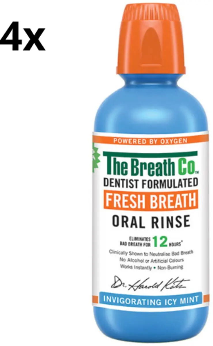 The Breath Co Mondwater Icy Mint