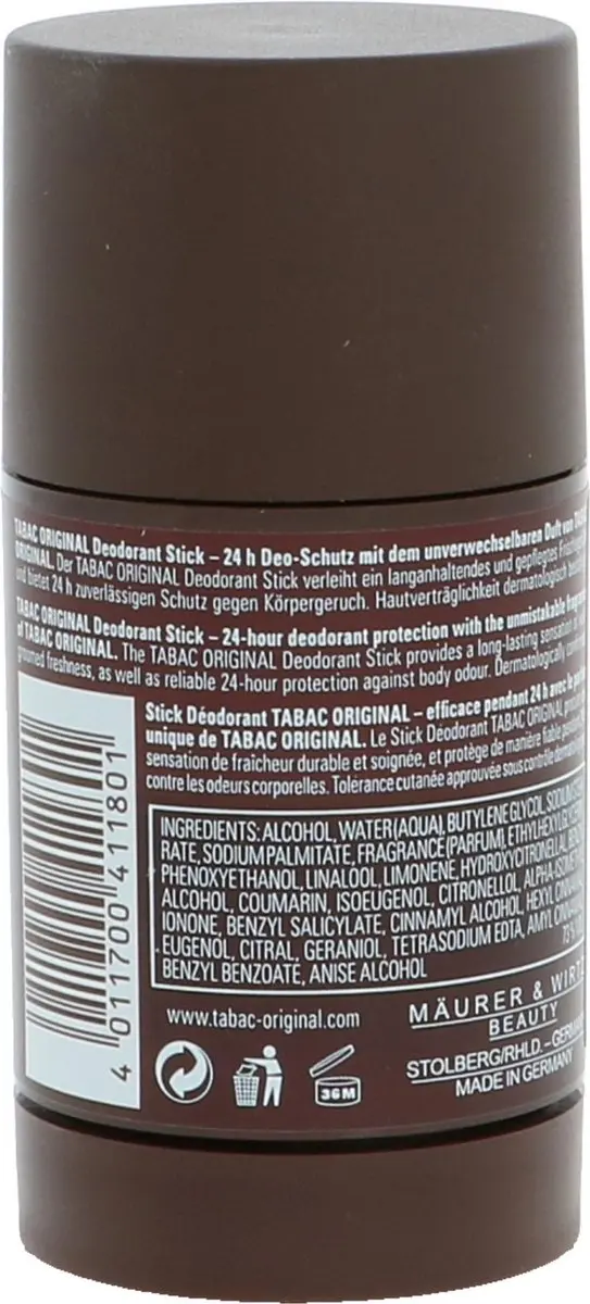 Tabac Original Stick Deodorant 75ml