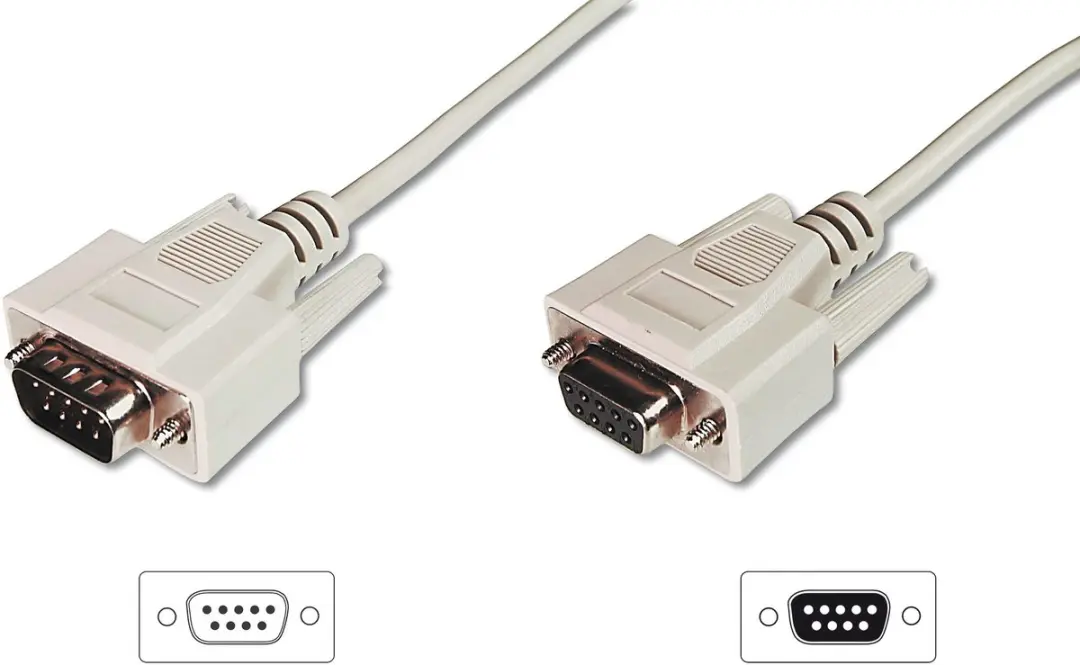 Digitus AK-610203-030-E Verlengkabel Serieel 9-polig