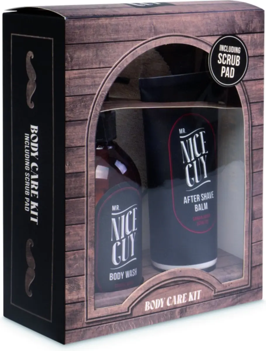 Source Balance Mr. Nice Guy Body Care Kit - Scrub, Lotion & Douchegel 260ml