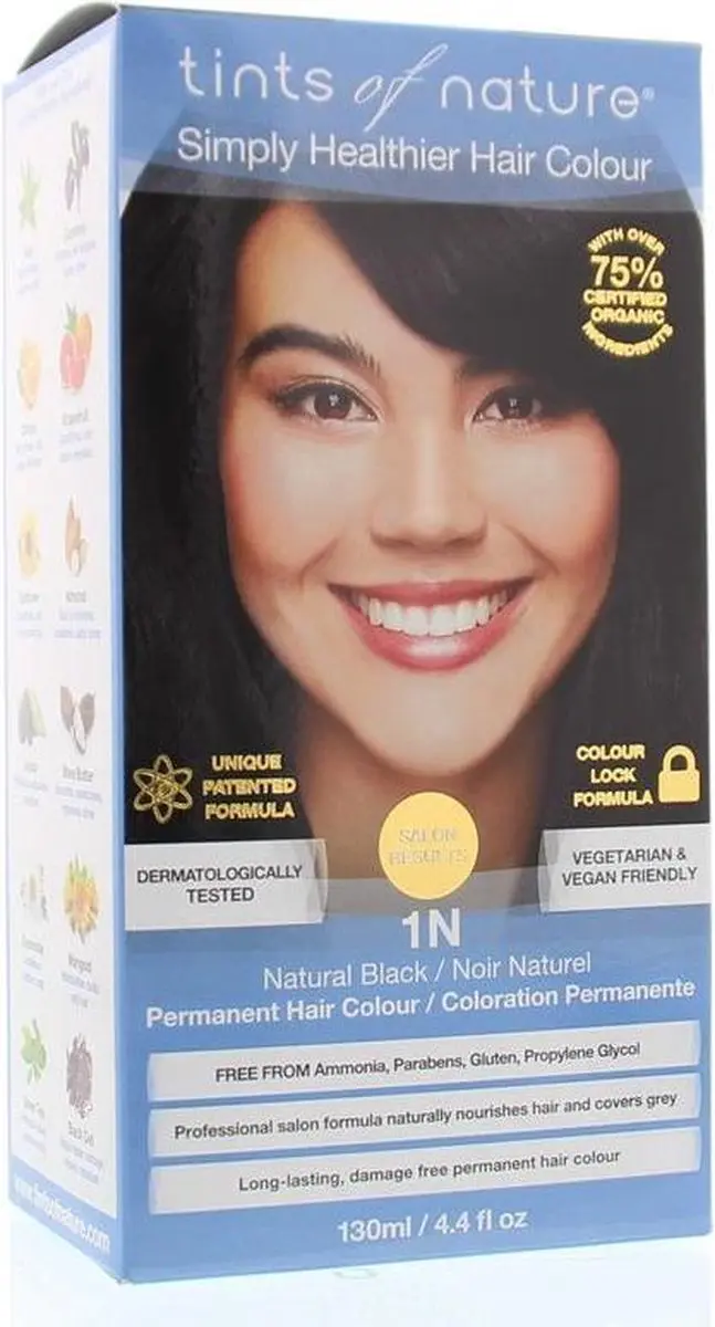 Tints Of Nature Haarkleuring 1N Natural Black