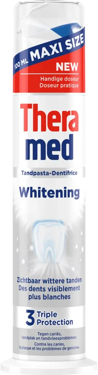 Theramed Tandpasta Dispenser White