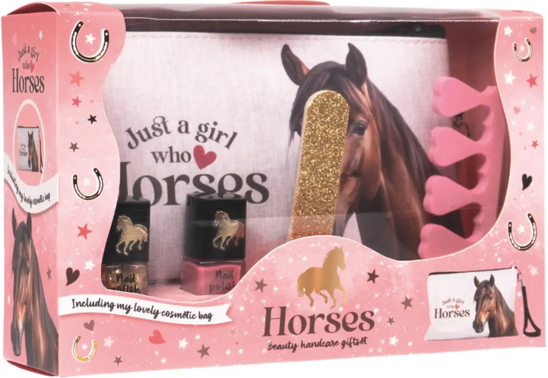 Treffina Loves Horses Make-up Tasje - 3 Stuks