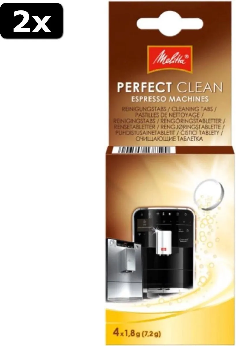 Melitta Perfect Clean Espresso Reiniger 20 Stuks