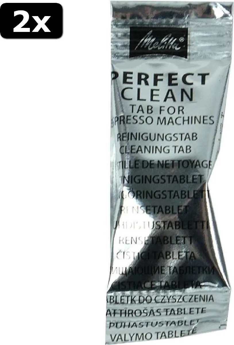 Melitta Perfect Clean Espresso Reiniger 20 Stuks - 6747183