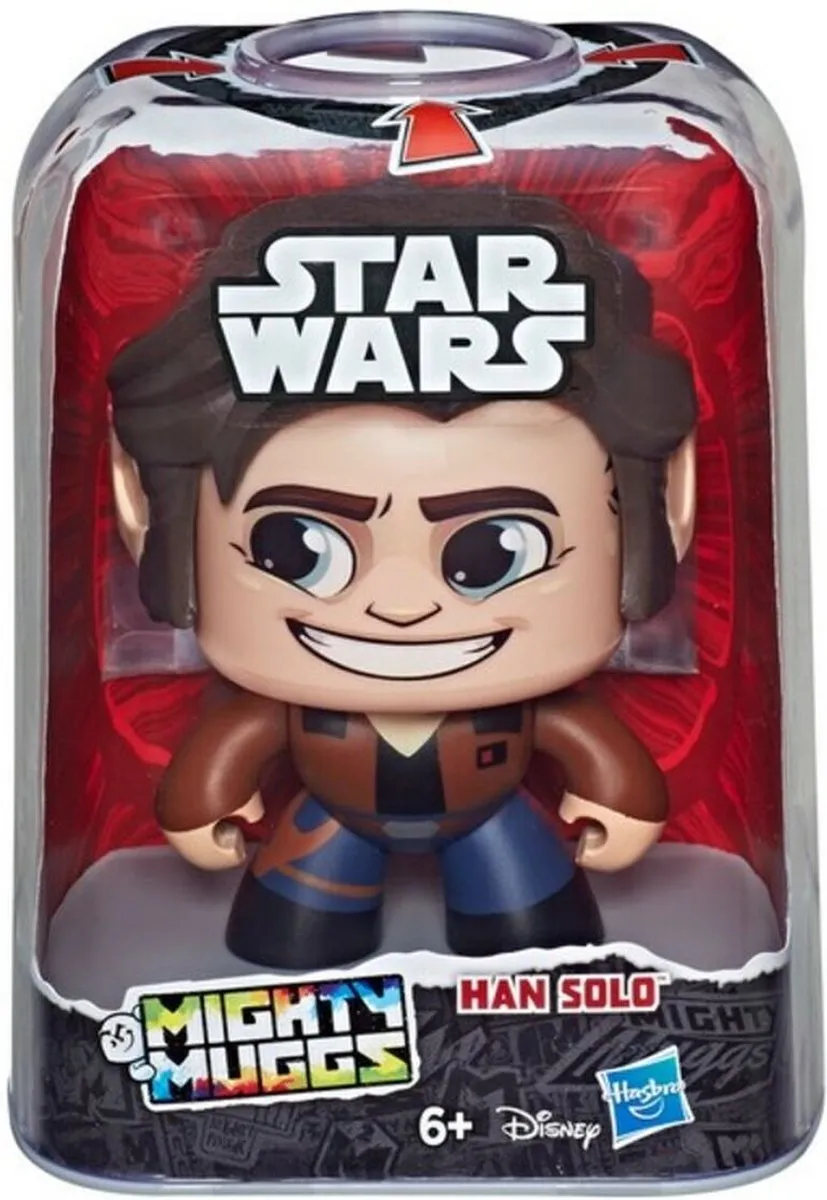 Star Wars Mighty Muggs Han Solo Actiefiguur - E2180ES0