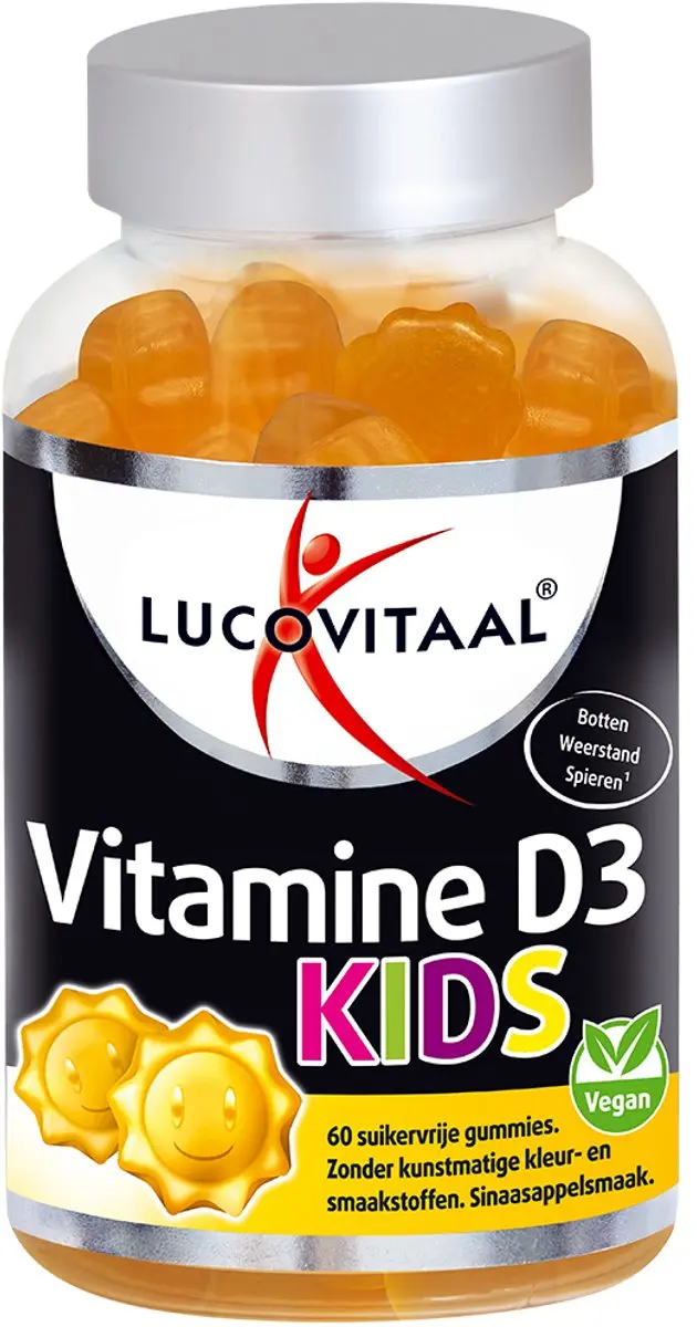 Lucovitaal Vitamine D3 Kids Gummies 10mcg