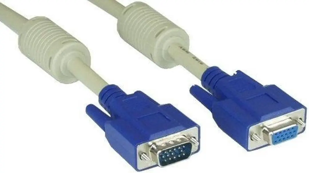 InLine S-VGA Kabel 15-pins Male/Male - 10m - Blauw