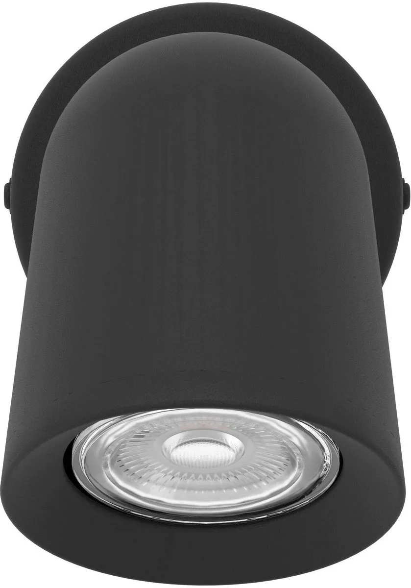 Eglo Camaldoli Spot GU10 - 10W - Zwart - Kantelbaar